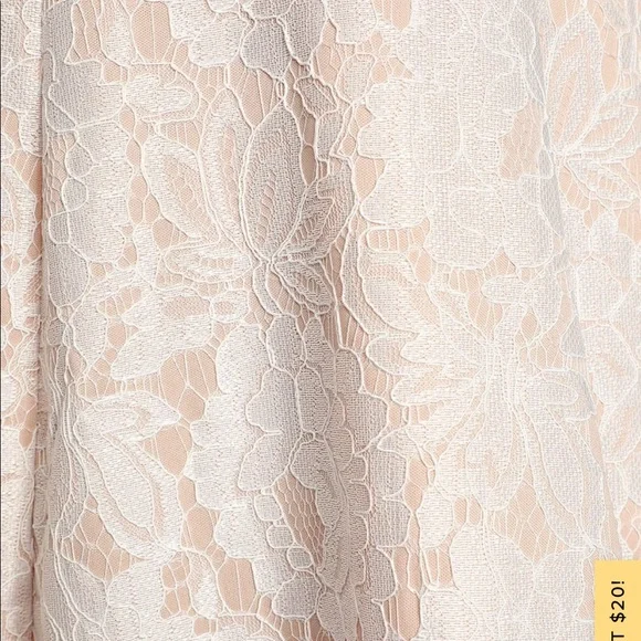 Lulus Give It A Twirl White Lace Strapless Dress - Picture 7 of 8